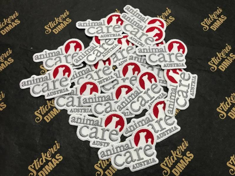 Animal Care Austria Aufnäher, Gestickte Vereins-Patches in Serie Wien