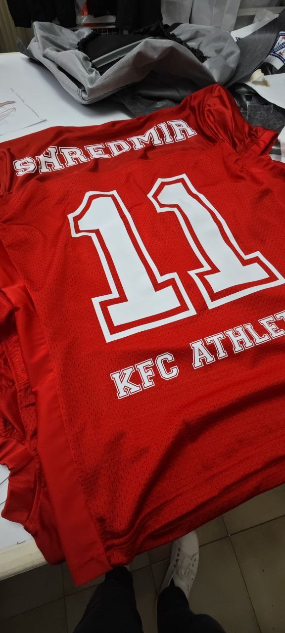 KFC Athlete Trikot bedruckt, Sporttrikot Druck Wien